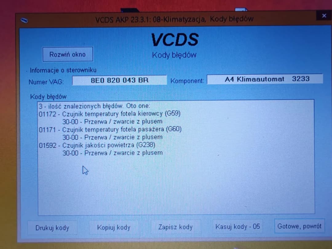 Podgrzewanie fotela w Audi A4 B7 nie działa? Oto przyczyny i rozwiązania
